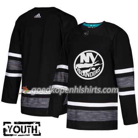 New York Islanders Blank 2019 All-Star Adidas Zwart Authentic Shirt - Kinderen